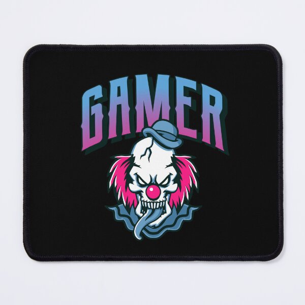Item preview, Gamer with Horrifying Circus Clown designed and sold by PRIVARSHU.