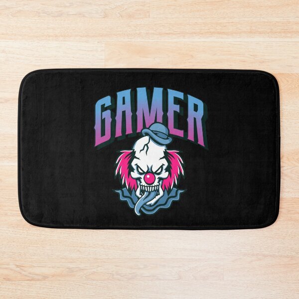 Item preview, Gamer with Horrifying Circus Clown designed and sold by PRIVARSHU.