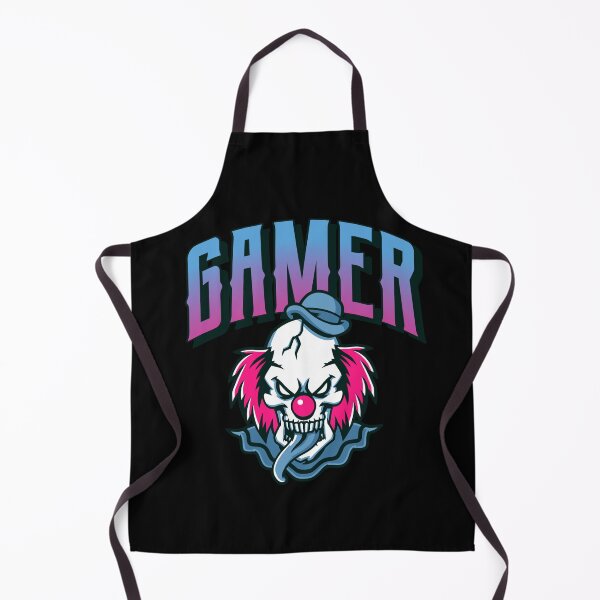 Item preview, Gamer with Horrifying Circus Clown designed and sold by PRIVARSHU.