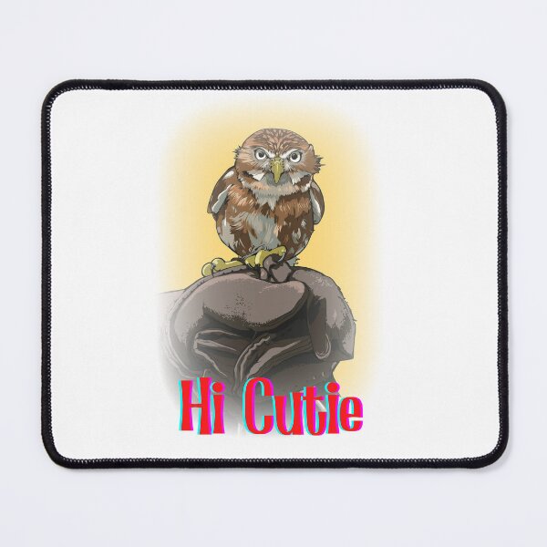 Item preview, Hi Cutie Lovely Little Owl Design for all Owl Lovers and collectors of Owl Gifts designed and sold by Abstractdiva.