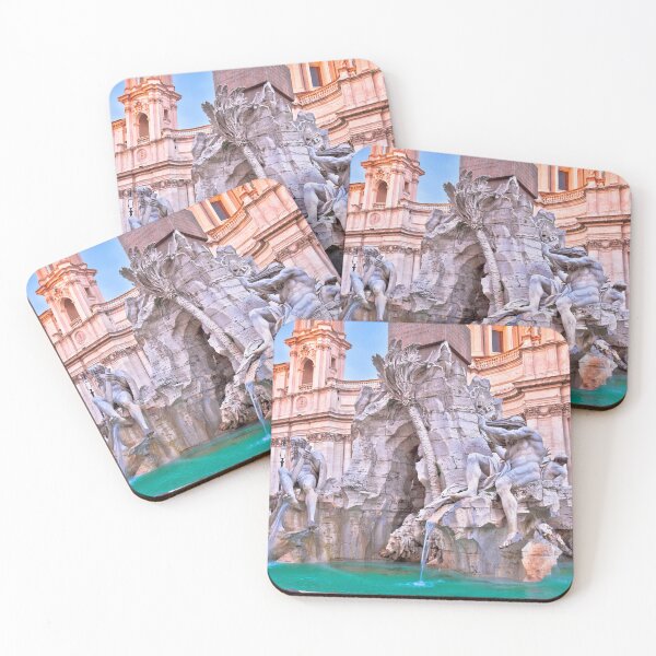 Item preview, Fountain Of The Four Rivers - Piazza Navona Rome Italy designed and sold by RegaloRepublic.