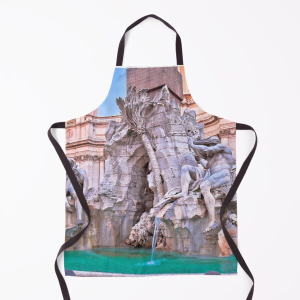 Item preview, Fountain Of The Four Rivers - Piazza Navona Rome Italy designed and sold by RegaloRepublic.