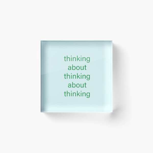 Item preview, thinking about thinking designed and sold by vn.