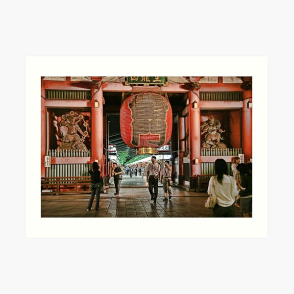 Tokyo Temple Art Print