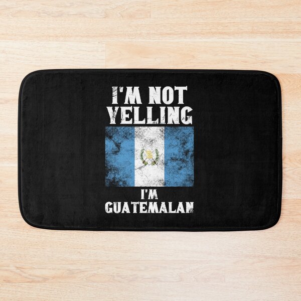 Item preview, Funny Guatemalan Gift: I'm Not Yelling, I'm Guatemalan - Retro Guatemala Flag - Guatemala Pride designed and sold by Adexyl.