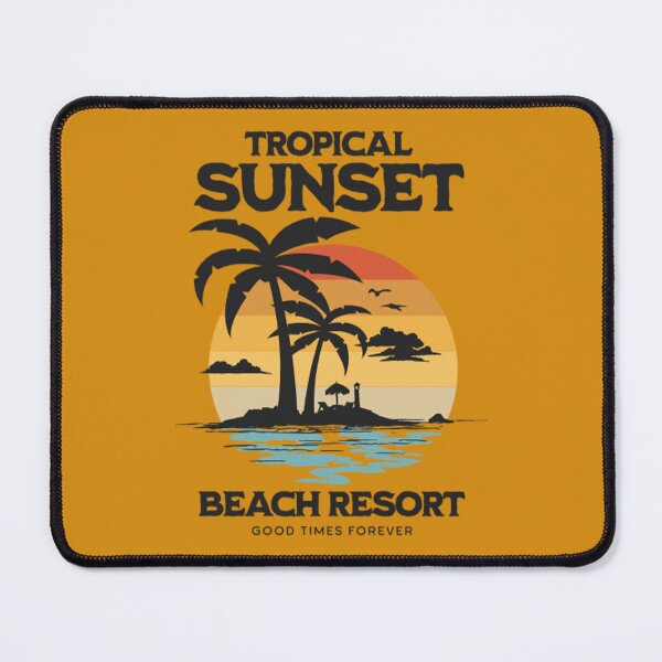 Item preview, Tropical Sunset, Beach Resort, Good time forever designed and sold by taherismail.