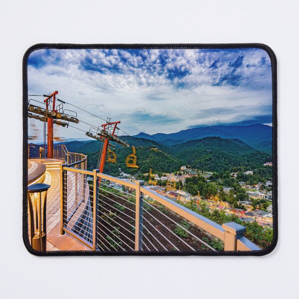 Item preview, View Of Gatlinburg Tennessee Smoky Mountains Skylift Park Skybridge designed and sold by DaveFilm.