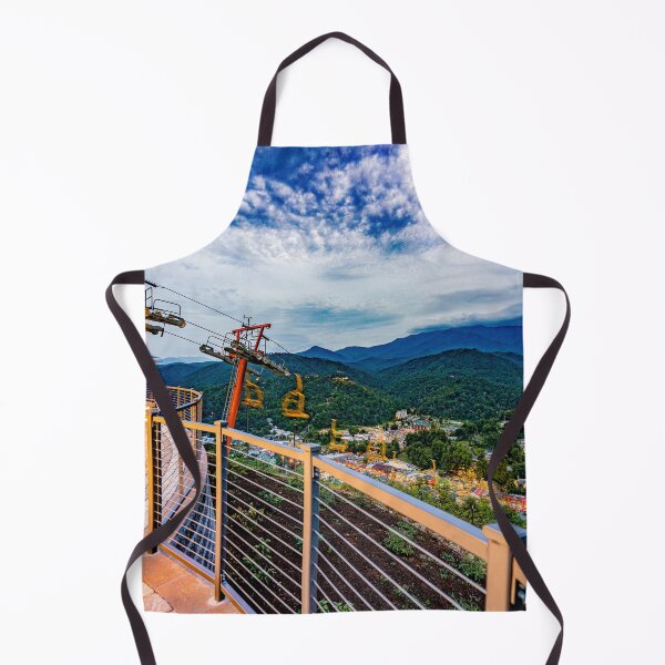 Item preview, View Of Gatlinburg Tennessee Smoky Mountains Skylift Park Skybridge designed and sold by DaveFilm.
