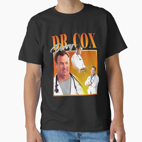 Item preview, DR PERRY COX Homage , Baggy Boyfriend Tee, Doctor Cox From Scrubs designed and sold by Mattieunique.