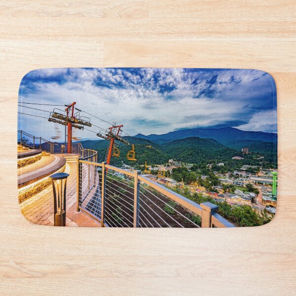 Item preview, View Of Gatlinburg Tennessee Smoky Mountains Skylift Park Skybridge designed and sold by DaveFilm.