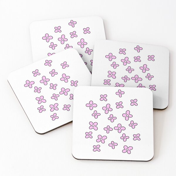 Aperçu de l'œuvre fleurs roses créée et vendue par crazyhome.