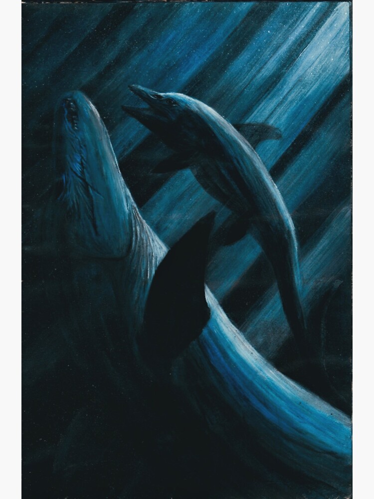 Thumbnail 3 of 3, Sticker, My Mother, the Leviathan designed and sold by LoveVasi.