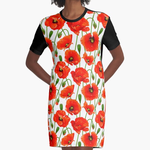 Item preview, Beautiful Red Poppy Flowers designed and sold by Makanahele.