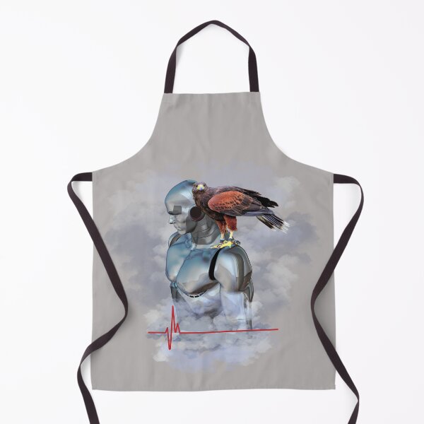 Item preview, Amazing Robot with Hawk Design makes a great gift for the Boyfriend or Man Of the House. Available on many items designed and sold by Abstractdiva.