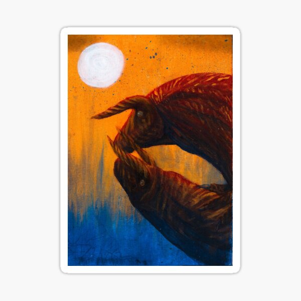 Love in the Time After Extinction Sticker