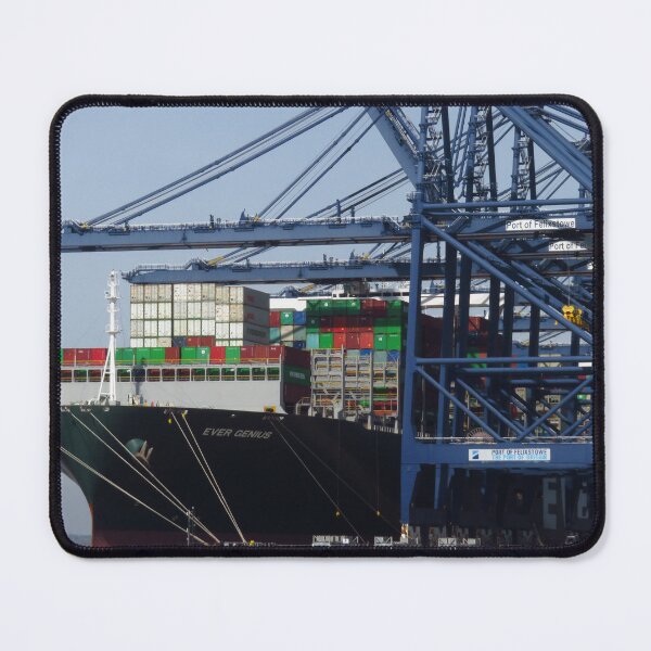 Item preview, Container Ship, Cranes & Containers designed and sold by wiggyofipswich.