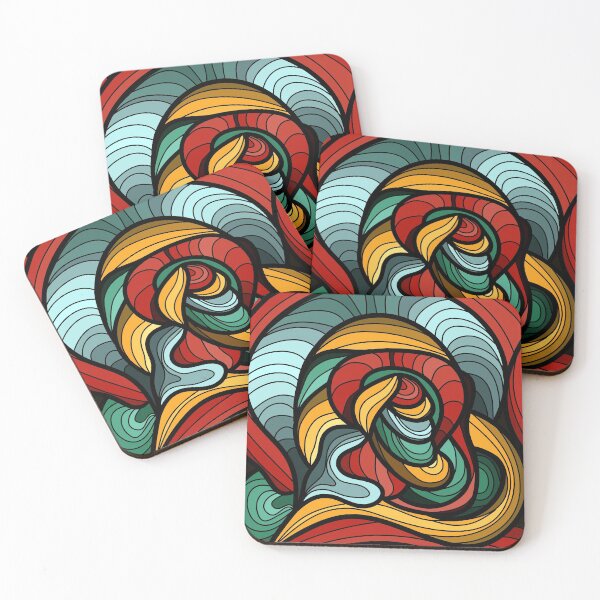 Item preview, Abstract Art Curves designed and sold by Makanahele.