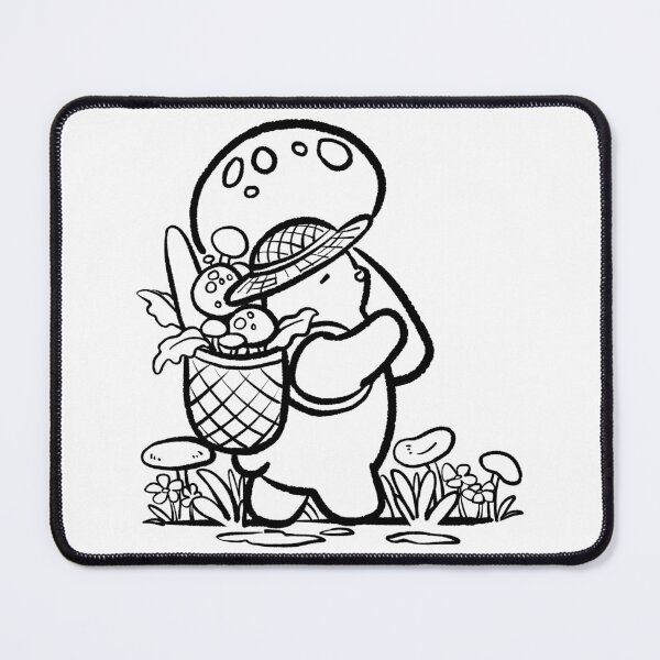 Item preview, Gonmi The Chubby Polarbear with mania , laziness and undone work / Mushroom Garden 1 designed and sold by MyFairyAndGonmi.