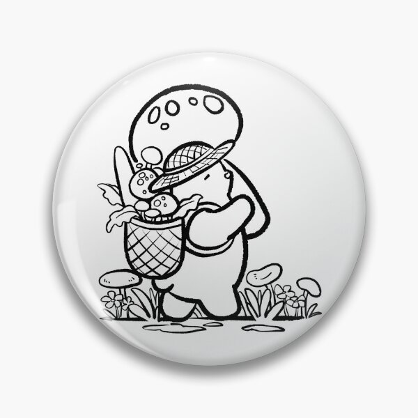 Item preview, Gonmi The Chubby Polarbear with mania , laziness and undone work / Mushroom Garden 1 designed and sold by MyFairyAndGonmi.