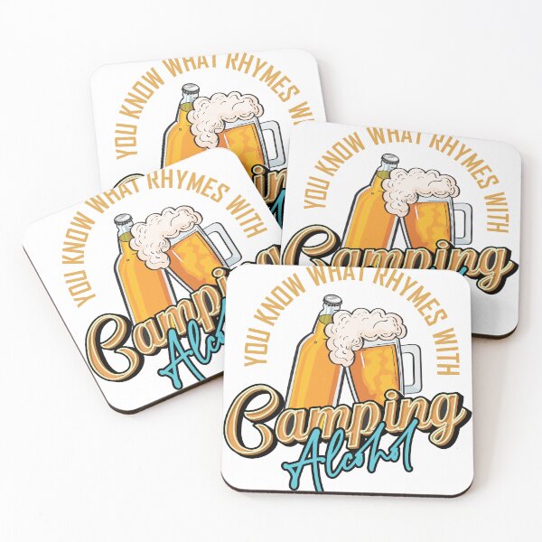 Item preview, You Know What Rhymes with Camping Alcohol designed and sold by 397HOUSE Your happy time.