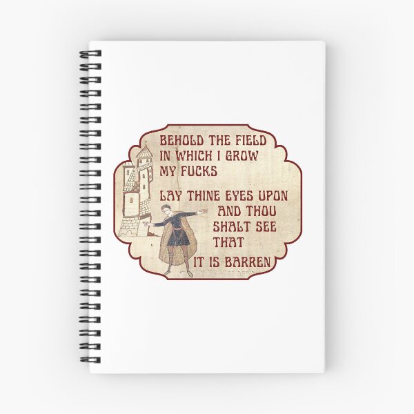 Item preview, Behold The Field, Funny Medieval Meme designed and sold by Resafal05.