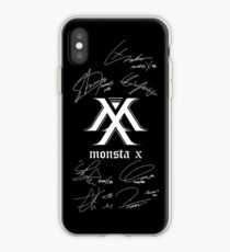 MONSTA X Monbebe + Signatures Black iPhone Case
