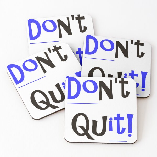 Item preview, Don't Quit - Do It! designed and sold by KDStout.