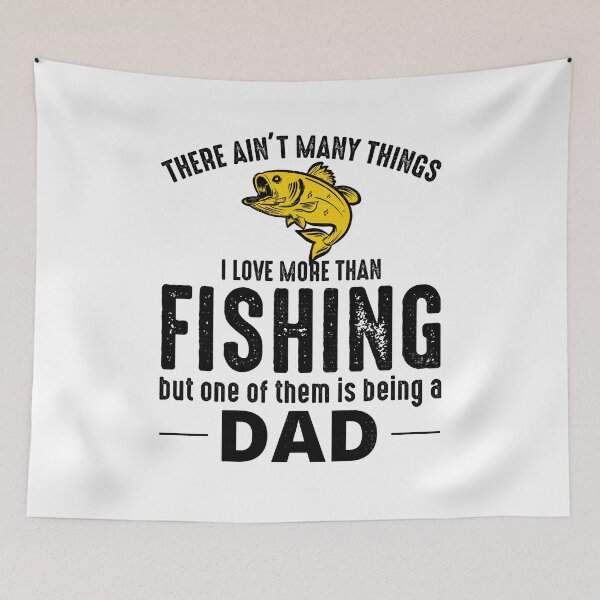 Item preview, Fishing Dad Fish Outdoor Hunting Hunter Funny Saying  designed and sold by CuteDesigns1.