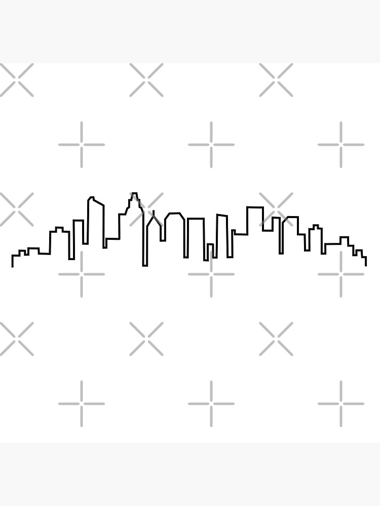 Charlotte, North Carolina City Skyline by Ashleylcoop