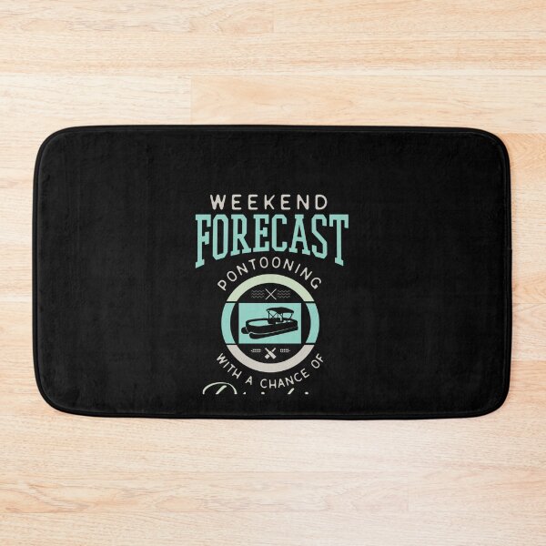 Item preview, Funny Weekend Forecast Pontooning and drinking at the lake designed and sold by LegOlenve.