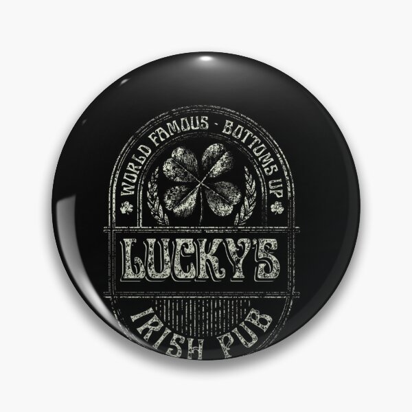 Item preview, Fifth Sun Luckys Irish Pub Distressed Logo designed and sold by LegOlenve.