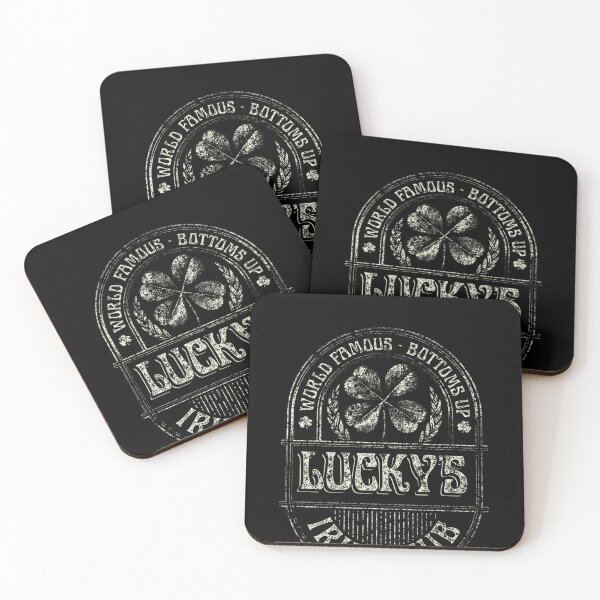 Item preview, Fifth Sun Luckys Irish Pub Distressed Logo designed and sold by LegOlenve.