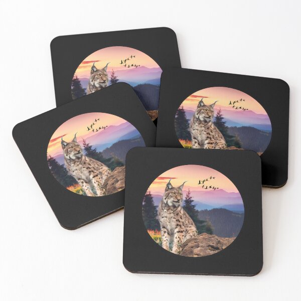 Item preview, The lynx cat in freedom a wild cat in satisfaction designed and sold by umfhn.