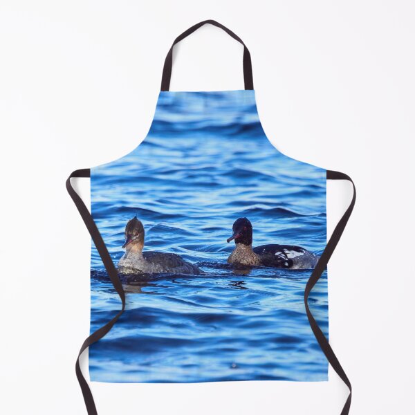 Item preview, Together in the morning. Red-breasted merganser designed and sold by Jouko Lehto Photography.