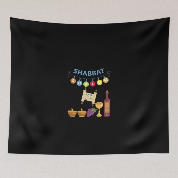 Item preview, Shabbat Shalom TShirt Funny Jewish 2021 Tee designed and sold by LegOlenve.