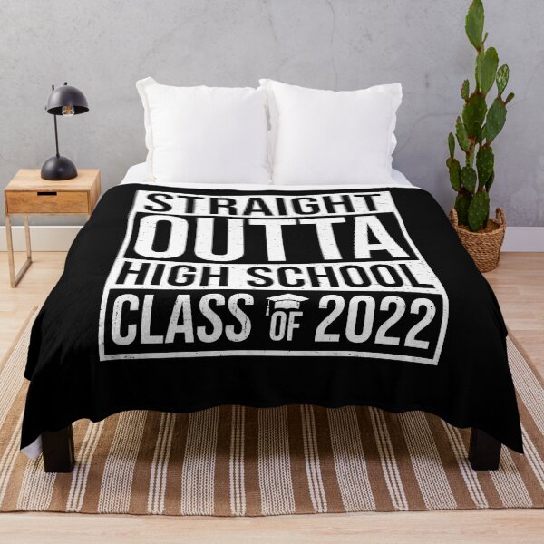 Item preview, Straight Outta High School Class Of 2022 Shirt, Graduation 2022 Shirt, Senior 2022 Shirt, High School Graduation Shirt, College Graduation designed and sold by aymob.
