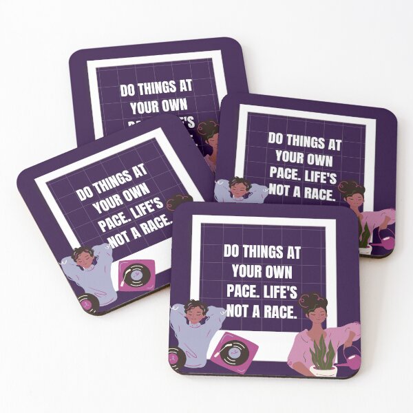 Item preview, Do things at your own pace.life's not a race designed and sold by Jaadueekala.