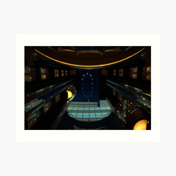 stars and shafts Art Print