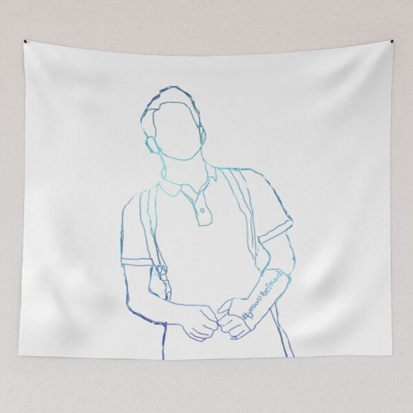Item preview, Evan Hansen Galaxy Silhouette designed and sold by georgia mann.