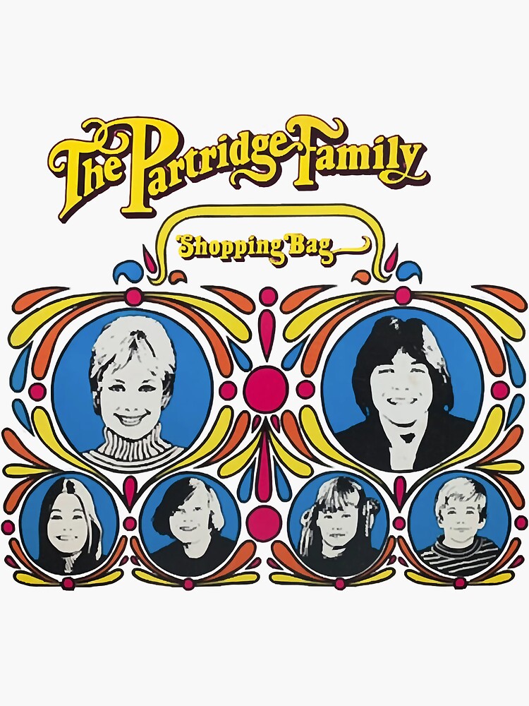"Colorful Beautiful The Partridge Family " Sticker by Hovello123