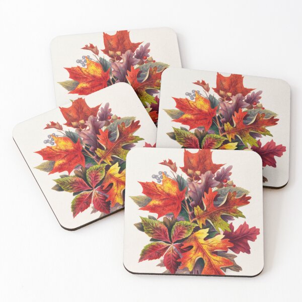 Item preview, Autumn Leaves by Louis Prang designed and sold by LoveSeasonz.