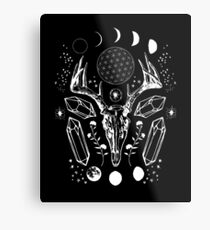 Crystal Moon. Metal Print