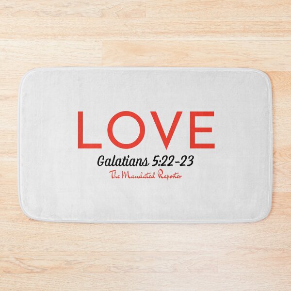 Item preview, The Fruit of The Spirit Love - Red and Off-White designed and sold by TheReporter1.