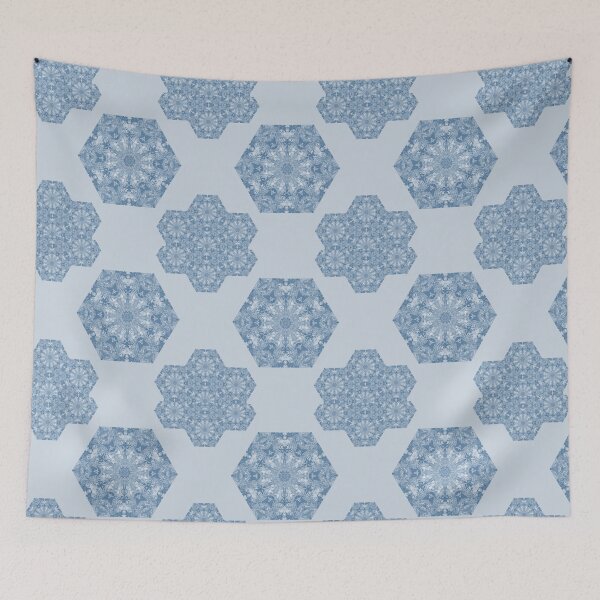 Item preview, Seamless repeating pattern in blue designed and sold by Diane Macdonald.
