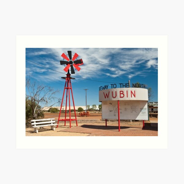 Wubin - Western Australia Art Print