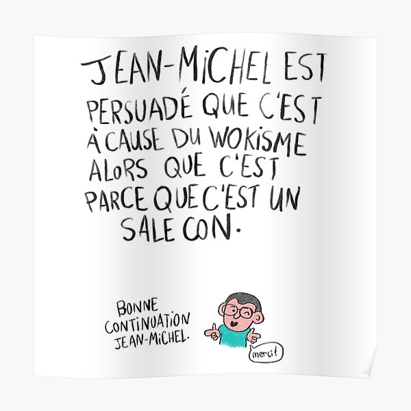Jean-Michel Poster