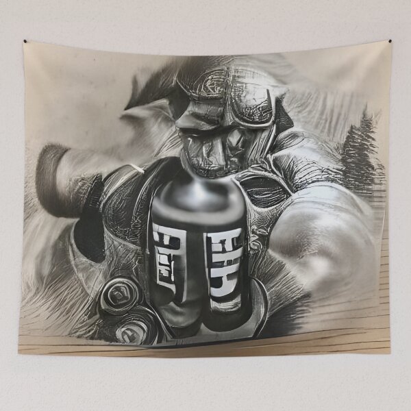 Item preview, Buff es la materia designed and sold by CapnPants.