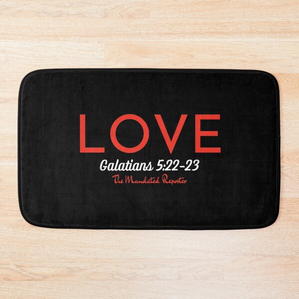 Item preview, The Fruit of The Spirit Love - Black and Red designed and sold by TheReporter1.