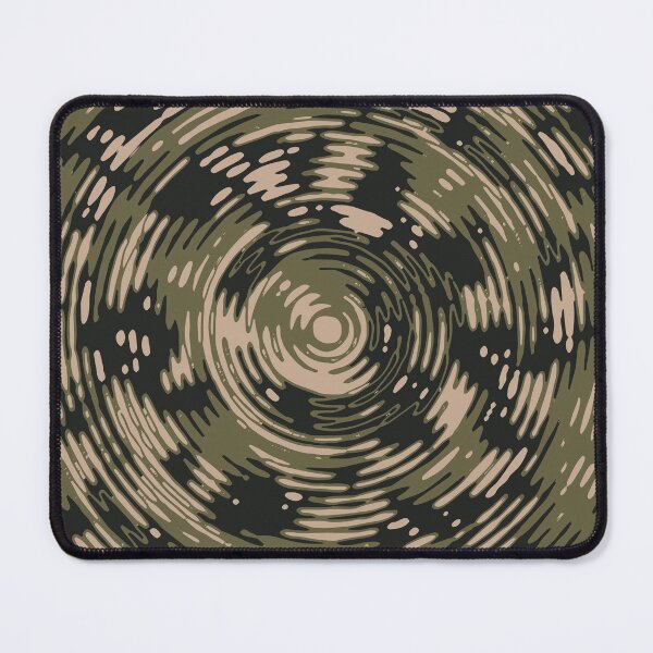 Item preview, Military Camouflage Circles Sketch Patterns in Green, Beige and Black designed and sold by ShopieHome.