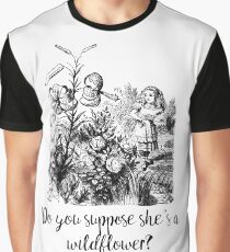Do you suppose she's a wildflower? Original illustration. Graphic T-Shirt